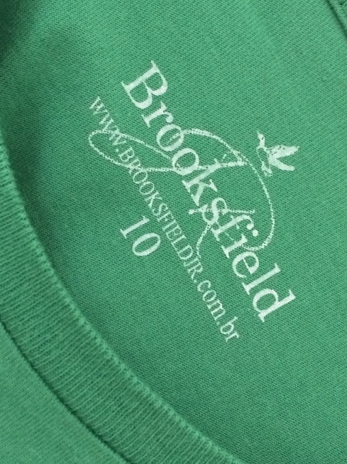 etiqueta camiseta brooksfield